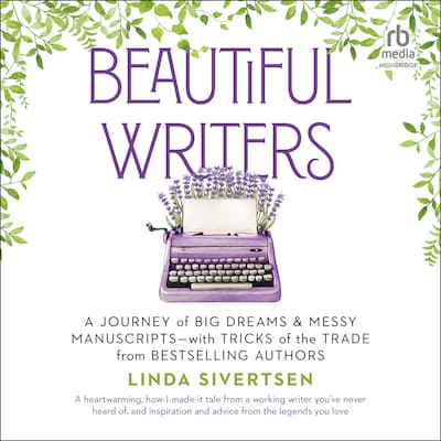 Beautiful Writers – omslag til lydbogen af Linda Sivertsen