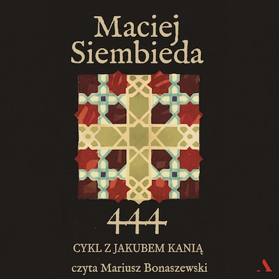 444 – okładka audiobooka, autor Maciej Siembieda