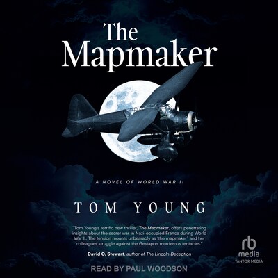 The Mapmaker – omslag til lydbogen af Tom Young