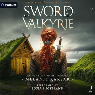 Sword of a Valkyrie – omslag til lydbogen af Melanie Karsak