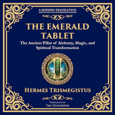 The Emerald Tablet of Thoth – omslag til lydbogen af Hermes Trismegistus, Tim Zengerink