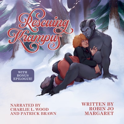 Rescuing Krampus – omslag til lydbogen af Robin Jo Margaret