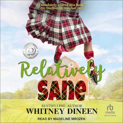 Relatively Sane – omslag til lydbogen af Whitney Dineen