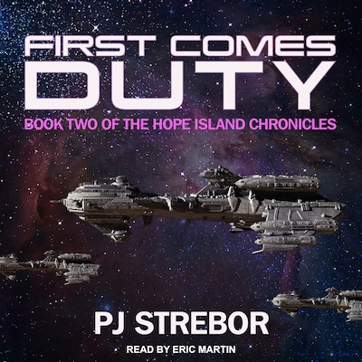 First Comes Duty – omslag til lydbogen af P J Strebor