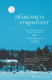 Julstädningen och döden ; Församlingen under jorden – omslag till ljudboken av Margareta Strömstedt