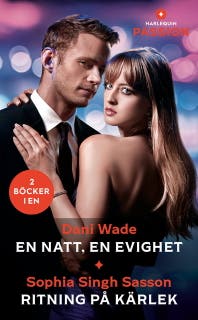 En natt, en evighet / Ritning på kärlek – omslag till ljudboken av Dani Wade,Sophia Singh Sasson