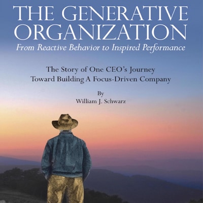 The Generative Organization – omslag van het luisterboek van William J. Schwarz