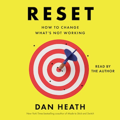 Reset – omslag til lydbogen af Dan Heath
