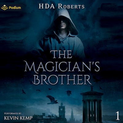 The Magician's Brother – omslag til lydbogen af HDA Roberts