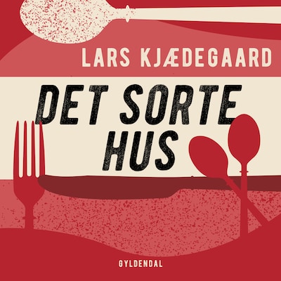Det sorte hus – omslag til lydbogen af Lars Kjædegaard