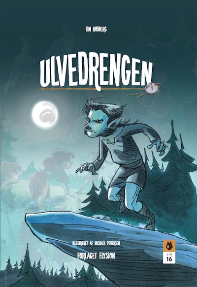 Ulvedrengen 1 – omslag til lydbogen af Jim Højberg