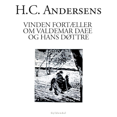Vinden fortæller om Valdemar Daae og hans Døttre – omslag til lydbogen af H. C. Andersen