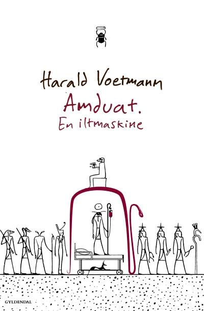 Amduat. En iltmaskine – omslag til lydbogen af Harald Voetmann