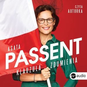Klauzula zdumienia – okładka audiobooka, autor Agata Passent
