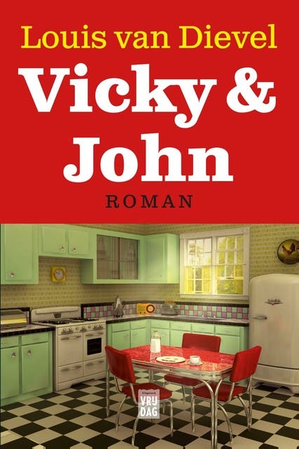 Vicky en John: roman – omslag van het luisterboek van Louis van Dievel