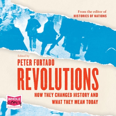 Revolutions – omslag til lydbogen af Peter Furtado