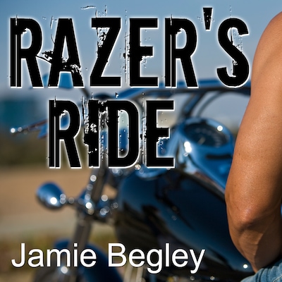 Razer's Ride – omslag til lydbogen af Jamie Begley