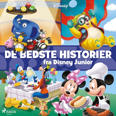 De bedste historier fra Disney Junior – omslag til lydbogen af Disney
