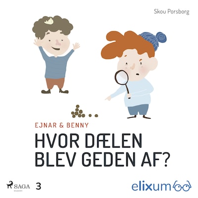 Ejnar og Benny 3 – omslag til lydbogen af Skou Porsborg