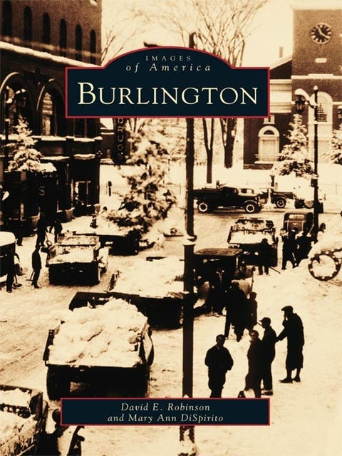 Burlington – omslag til lydbogen af David E Robinson, Mary Ann Dispirito
