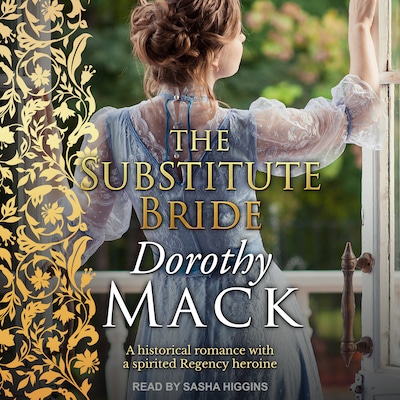 The Substitute Bride – omslag til lydbogen af Dorothy Mack