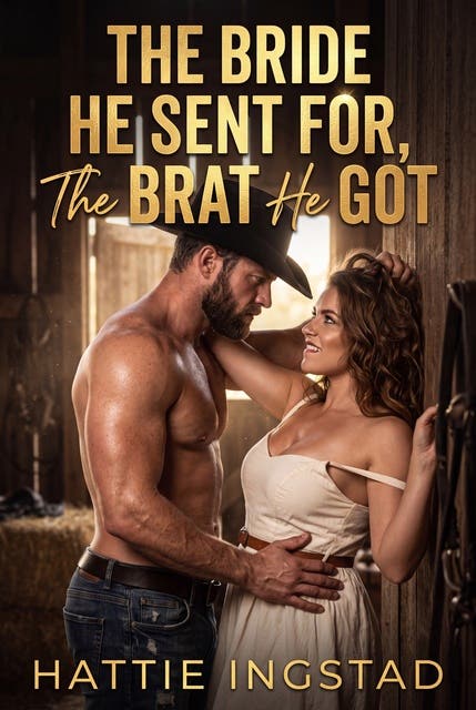 The Bride He Sent For, The Brat He Got: A Brat Mail Order Erotic Novel – omslag til lydbogen af Hattie Ingstad