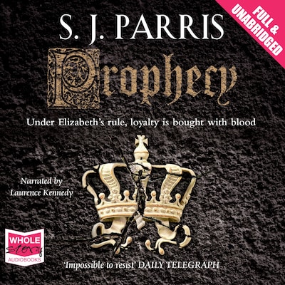 Prophecy – omslag til lydbogen af S.J. Parris