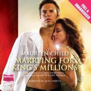 Marrying for King's Millions – okładka audiobooka, autor Maureen Child