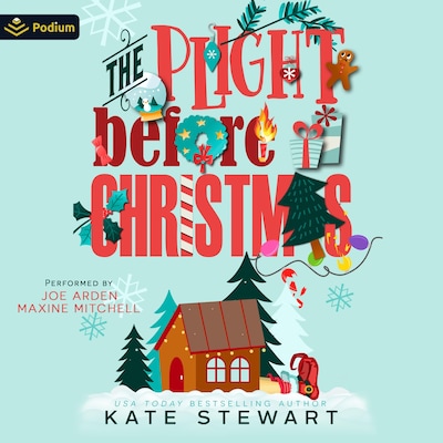 The Plight Before Christmas – omslag til lydbogen af Kate Stewart