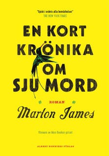 En kort krönika om sju mord – omslag till ljudboken av Marlon James