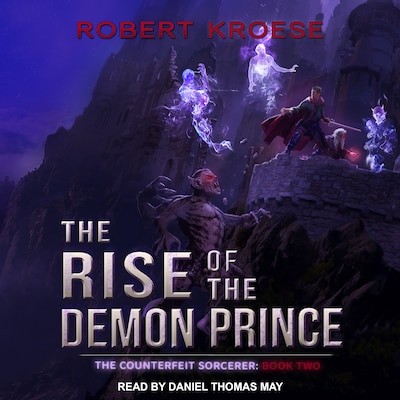The Rise of the Demon Prince – omslag til lydbogen af Robert Kroese