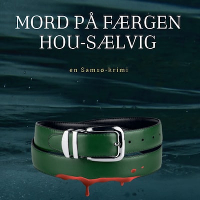 Mord på færgen Hou-Sælvig – omslag til lydbogen af Lena Jo Hursh