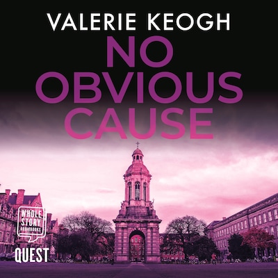 No Obvious Cause – omslag til lydbogen af Valerie Keogh