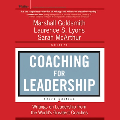 Coaching for Leadership – omslag til lydbogen af Marshall Goldsmith, Laurence S. Lyons, Sarah McArthur