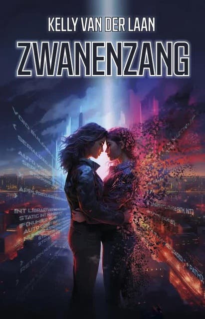 Zwanenzang – omslag van het luisterboek van Kelly van der Laan