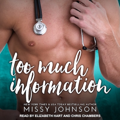 Too Much Information – omslag til lydbogen af Missy Johnson