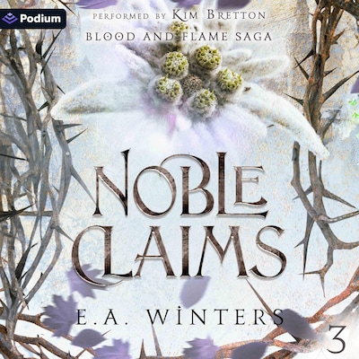 Noble Claims – omslag til lydbogen af E.A. Winters