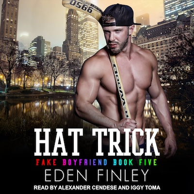 Hat Trick – omslag til lydbogen af Eden Finley