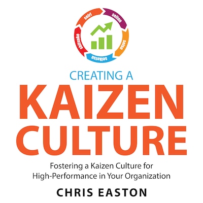 Creating a Kaizen Culture – omslag til lydbogen af Chris Easton