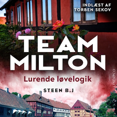 Lurende løvelogik – omslag til lydbogen af Steen B. J.