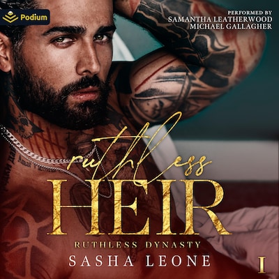 Ruthless Heir – omslag til lydbogen af Sasha Leone