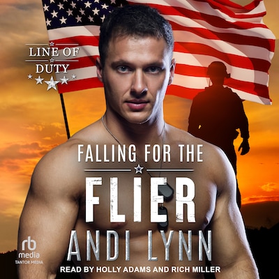 Falling for the Flier – omslag til lydbogen af Andi Lynn