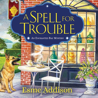 A Spell for Trouble – omslag til lydbogen af Esme Addison