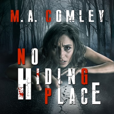 No Hiding Place – omslag til lydbogen af M. A. Comley