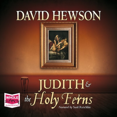 Judith and the Holy Ferns – omslag til lydbogen af David Hewson