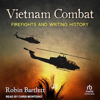 Vietnam Combat – omslag til lydbogen af Robin Bartlett