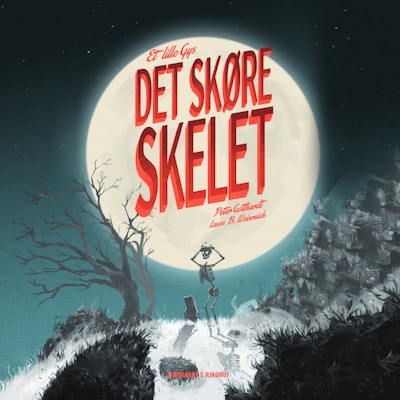 Et lille gys: Det skøre skelet – omslag til lydbogen af Peter Gotthardt