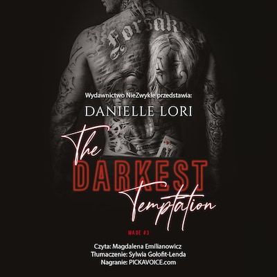 The Darkest Temptation – okładka audiobooka, autor Danielle Lori