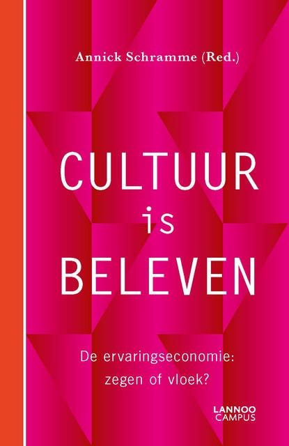 Cultuur is beleven – omslag van het luisterboek