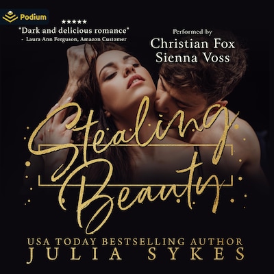 Stealing Beauty – omslag til lydbogen af Julia Sykes